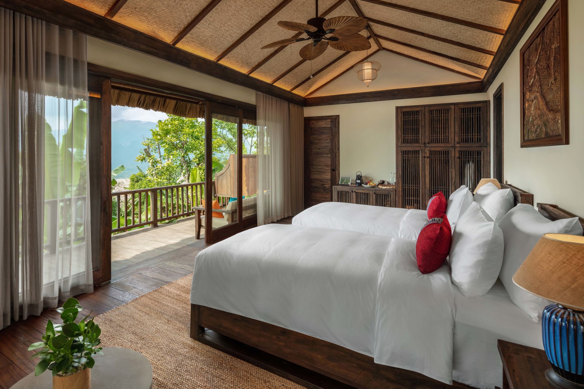 Avana Retreat à Mai Chau: Lantana Mountain Bungalow