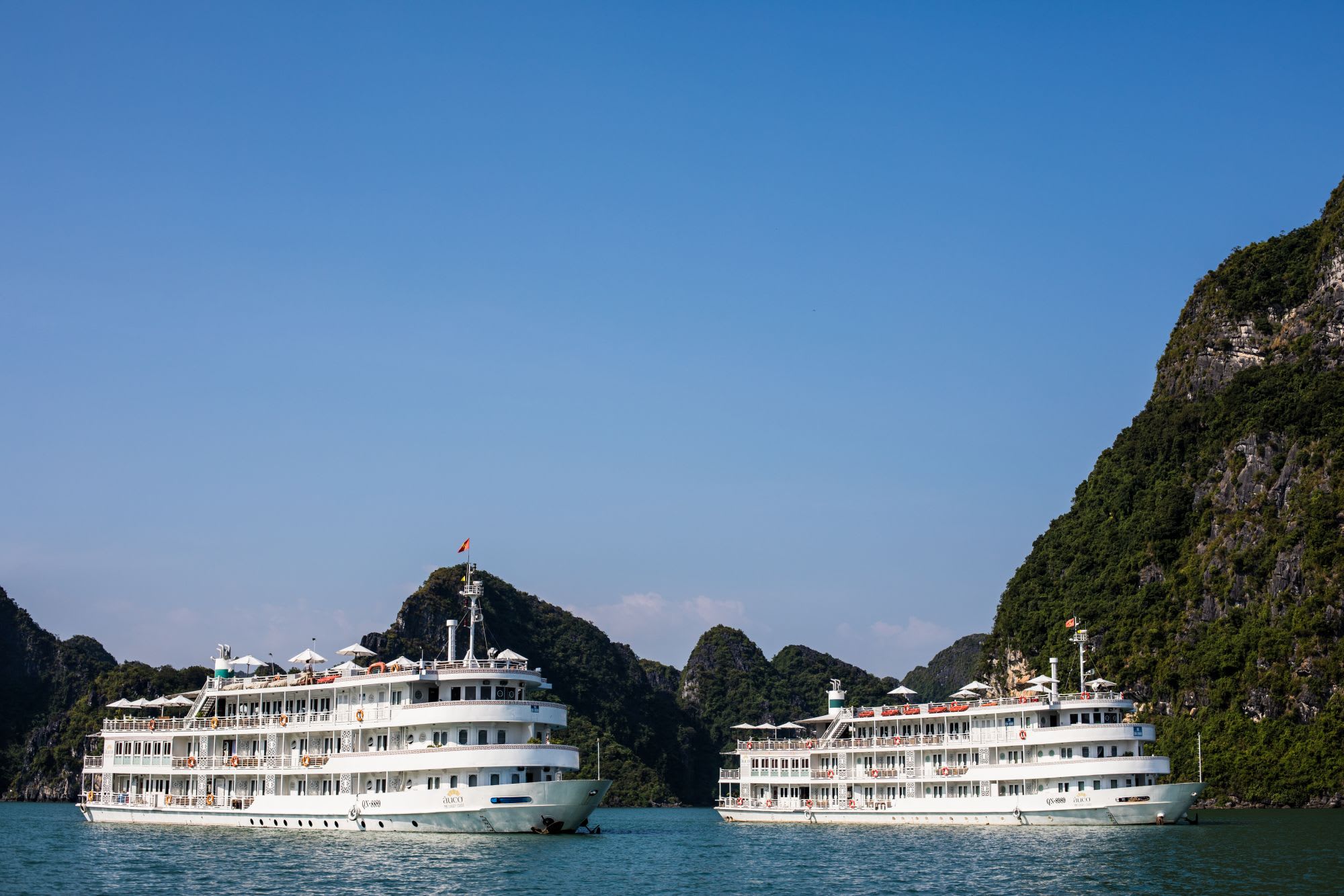 Halong Bucht Kreuzfahrten mit «The Au Co» 3D ab Hanoi: The Au Co_Overview_4