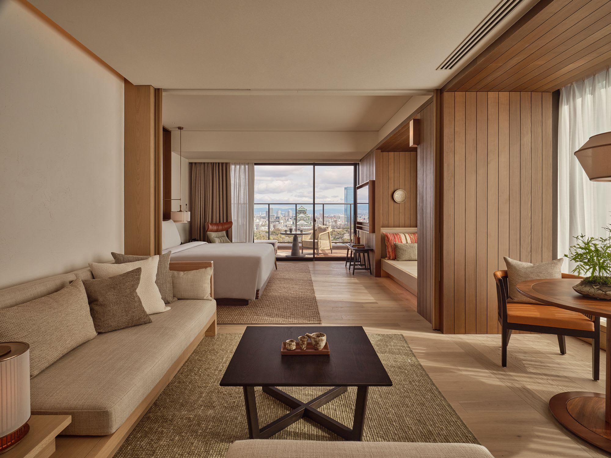 Patina Osaka: Junior Suite | living room