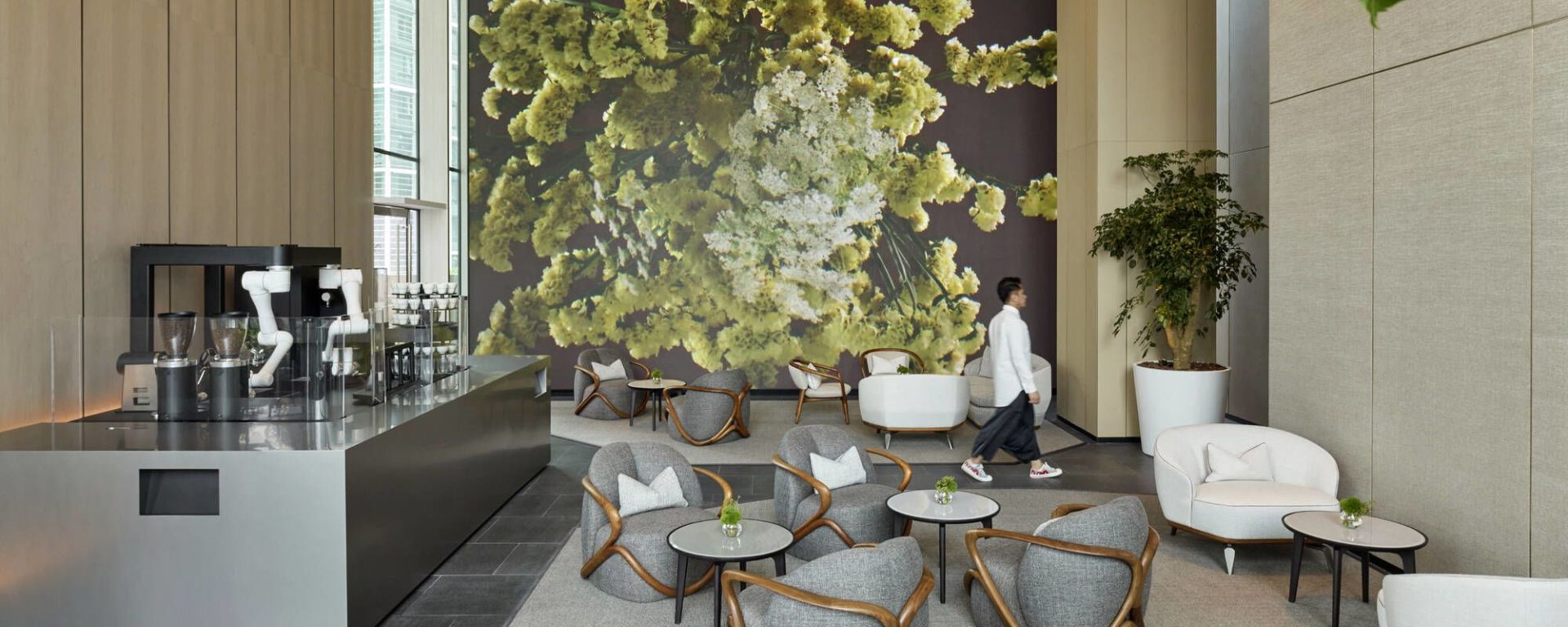 COMO Metropolitan Singapore in Singapur: Lobby Lounge