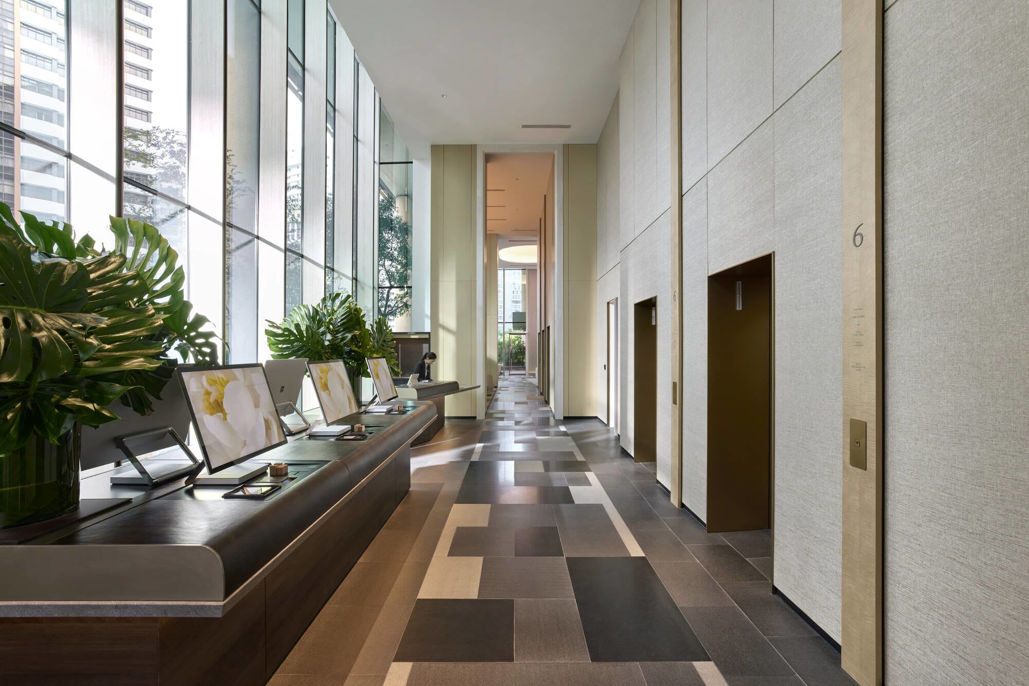COMO Metropolitan Singapore in Singapur: Reception Level 6