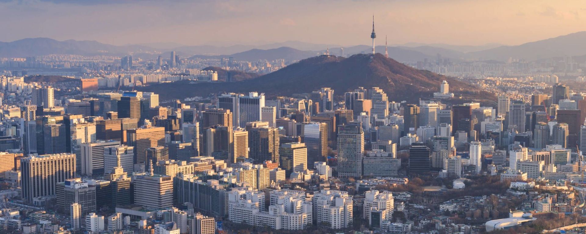Les hauts lieux de la Corée du Sud de Séoul: Seoul City Skyline