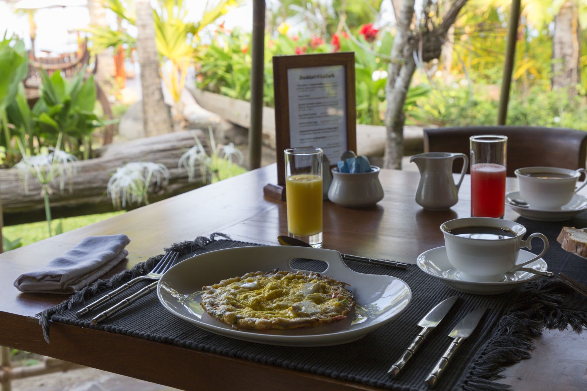 Ngapali Bay Villas & Spa: Breakfast