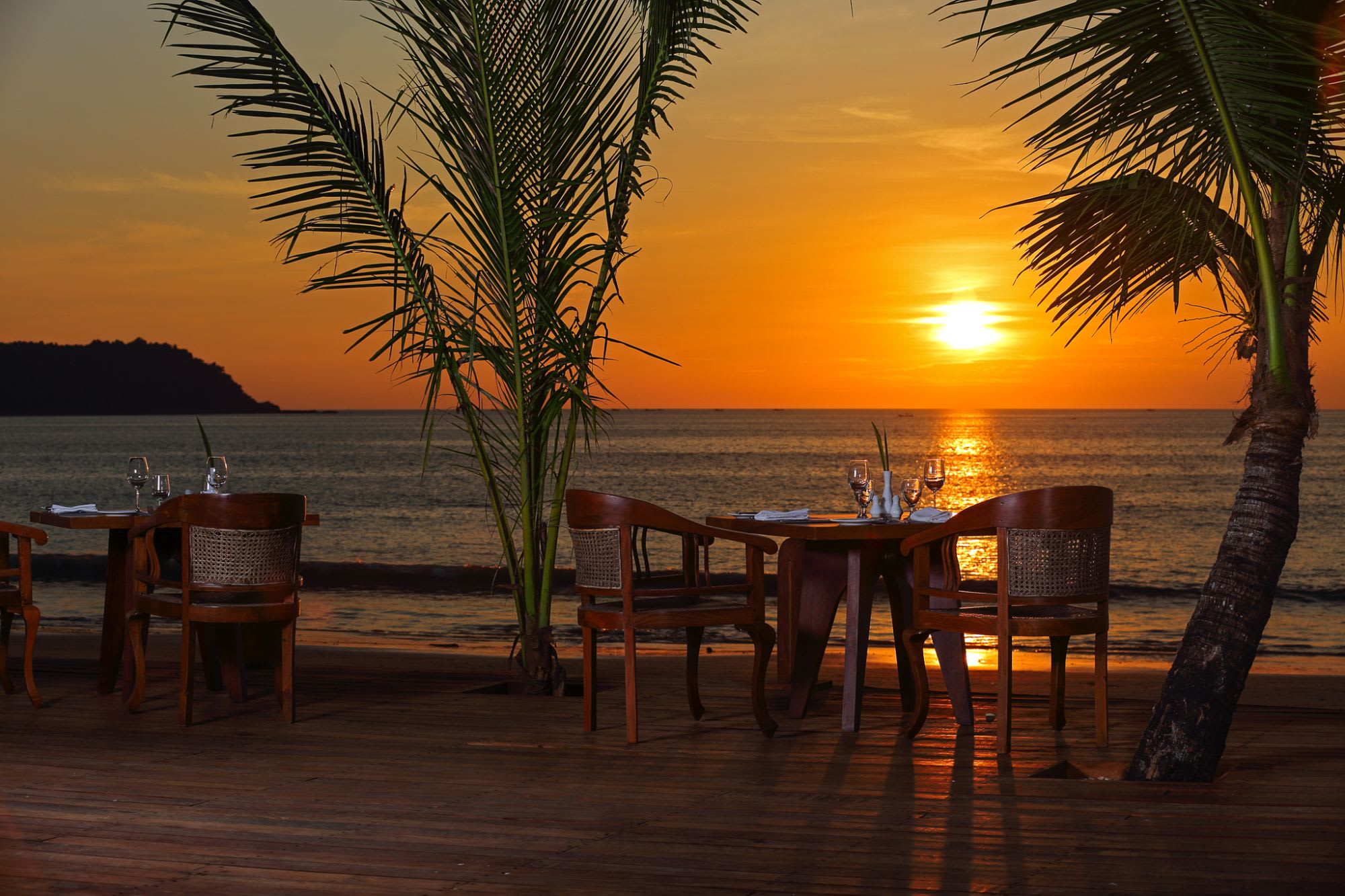 Ngapali Bay Villas & Spa: Sunset