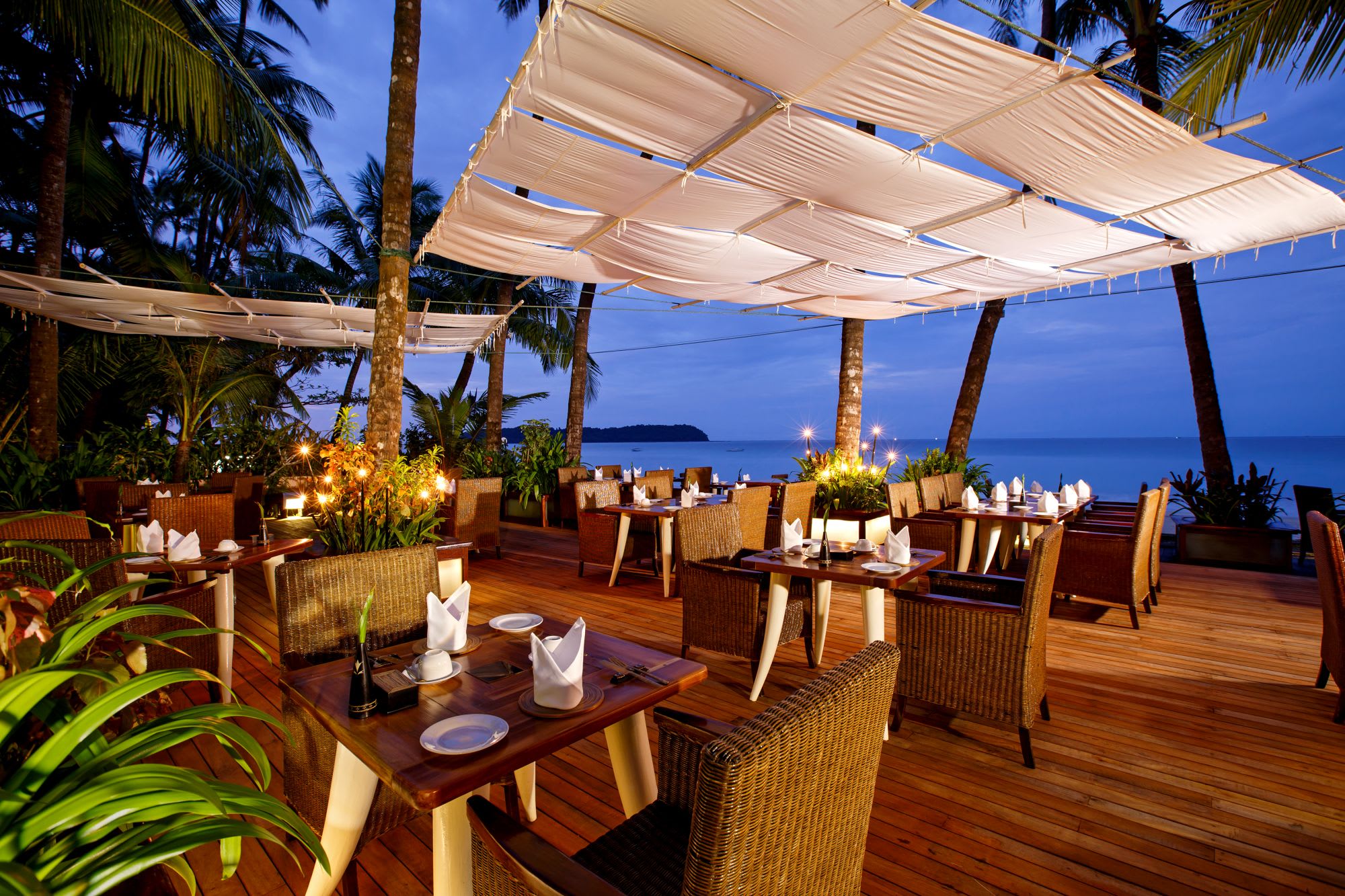 Sandoway Resort à Ngapali: Restaurant