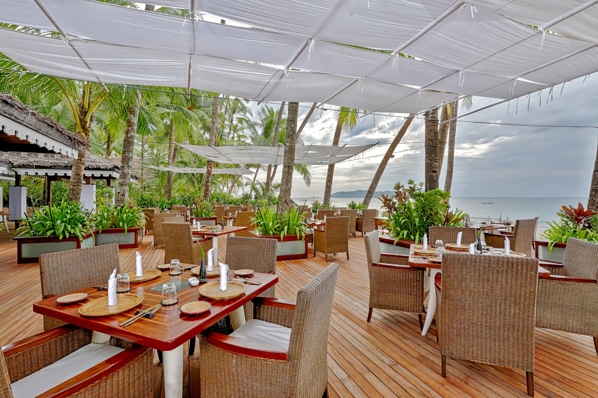 Sandoway Resort à Ngapali: Restaurant