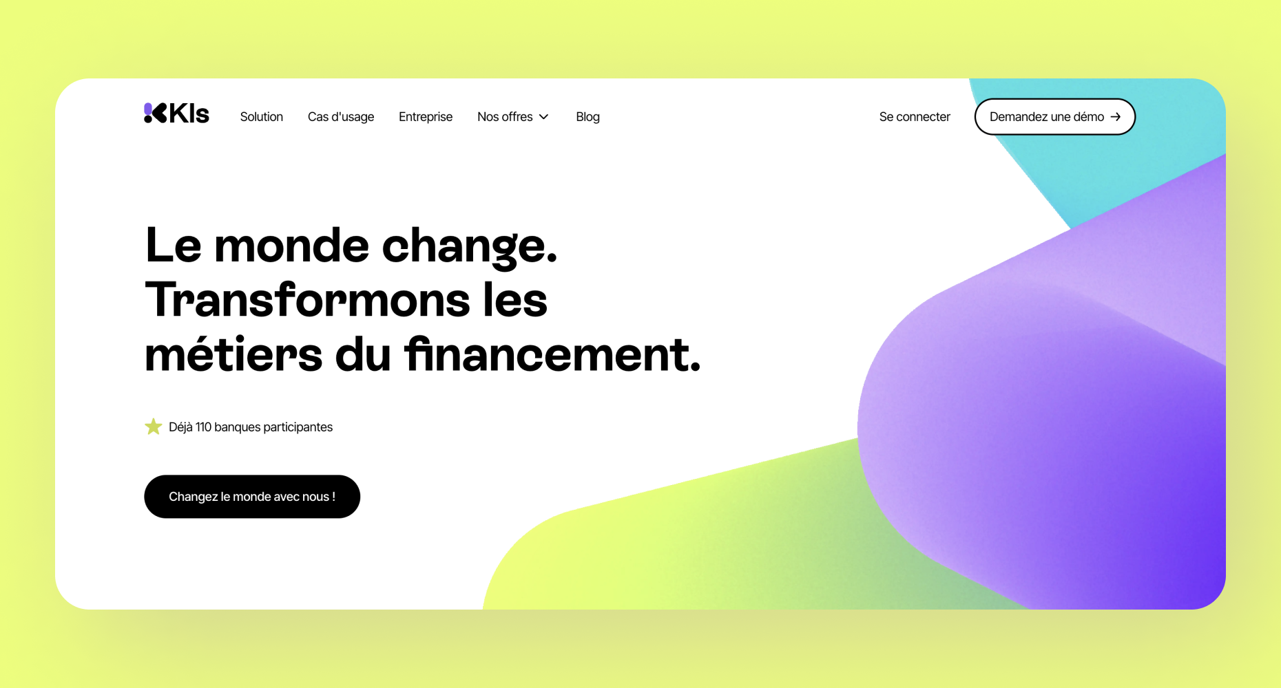 Product design & no-code pour une plateforme SaaS fintech B2B