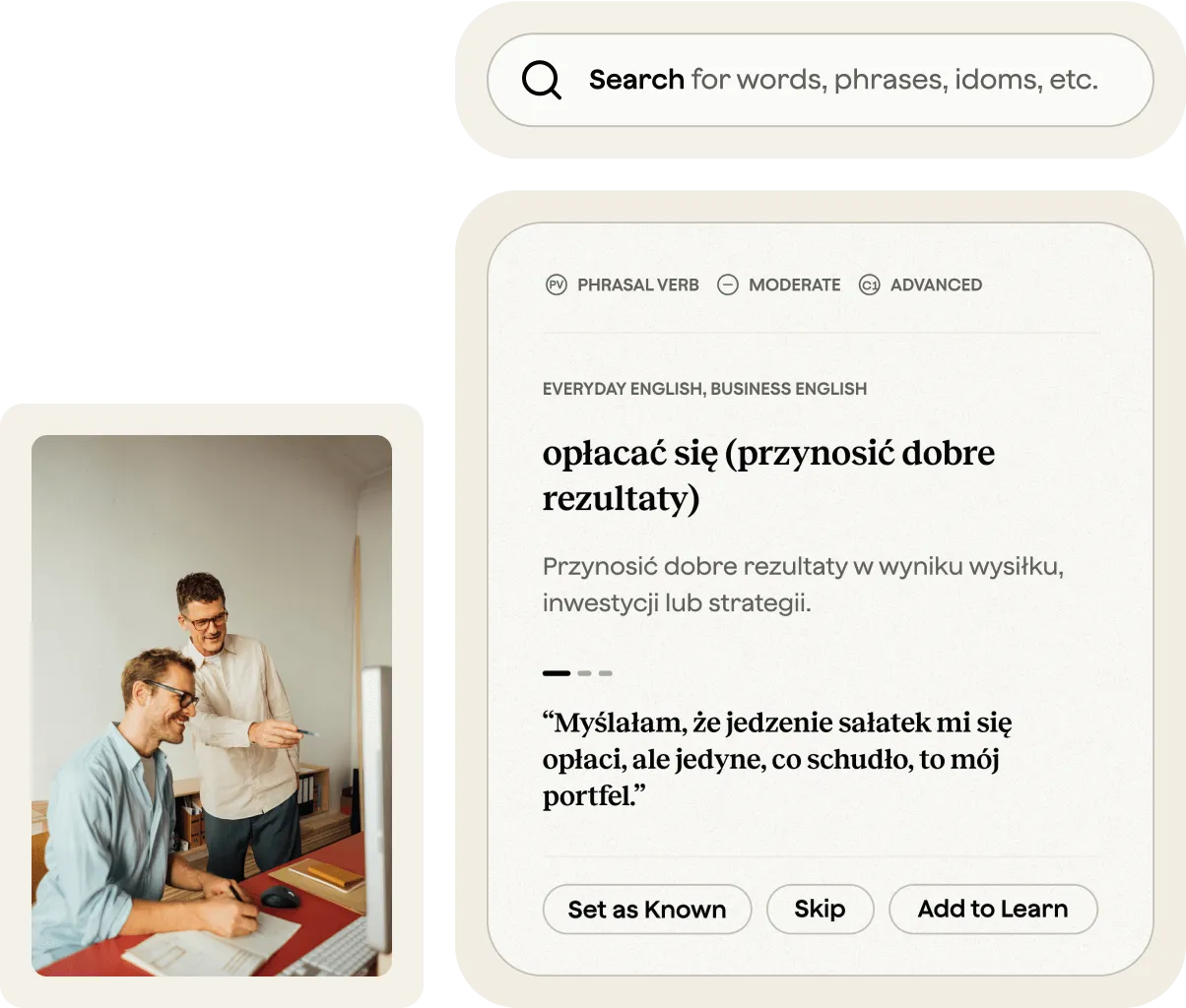 A man is sitting at a desk with a computer.