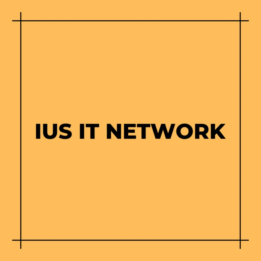 Логотип IUS IT NETWORK