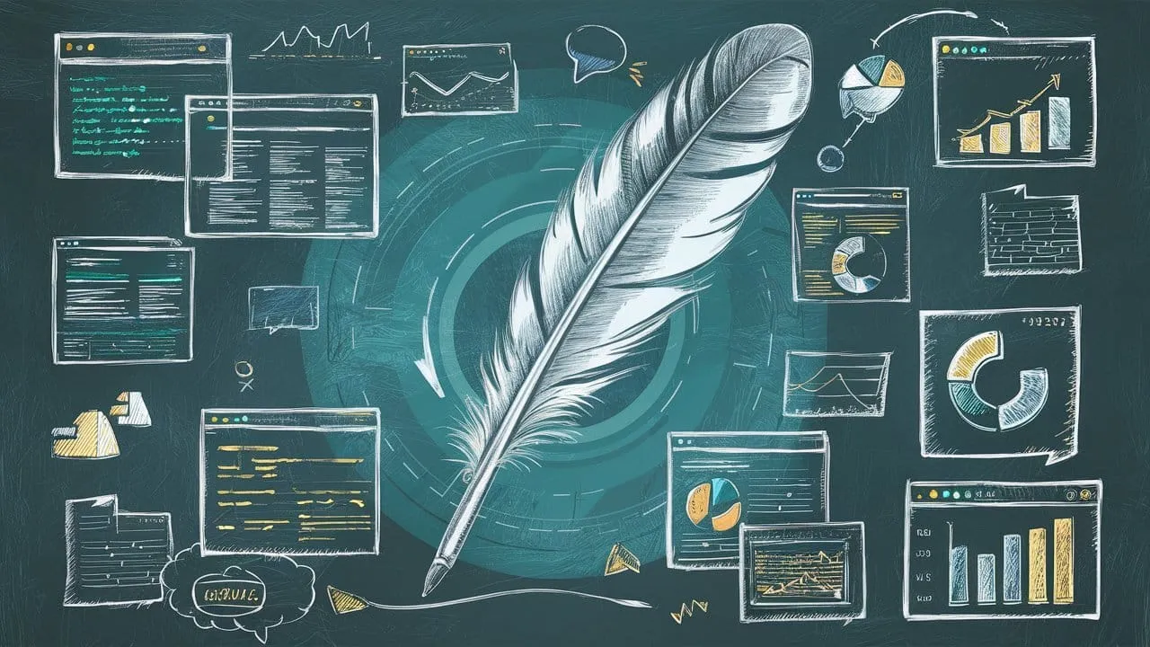 An illustration representing Derivs UX and UI design system