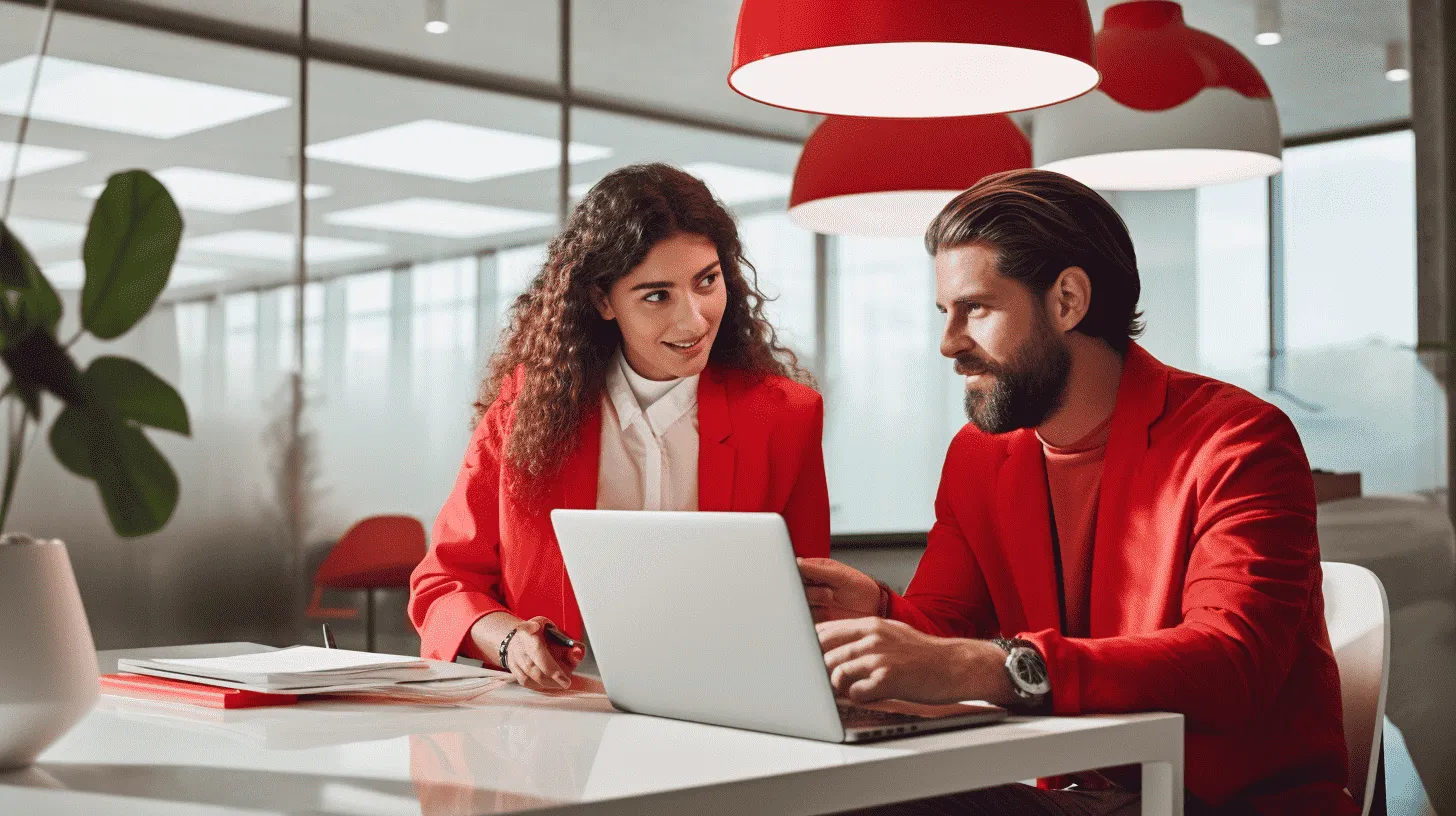 Developers working on an asynchronous code project.