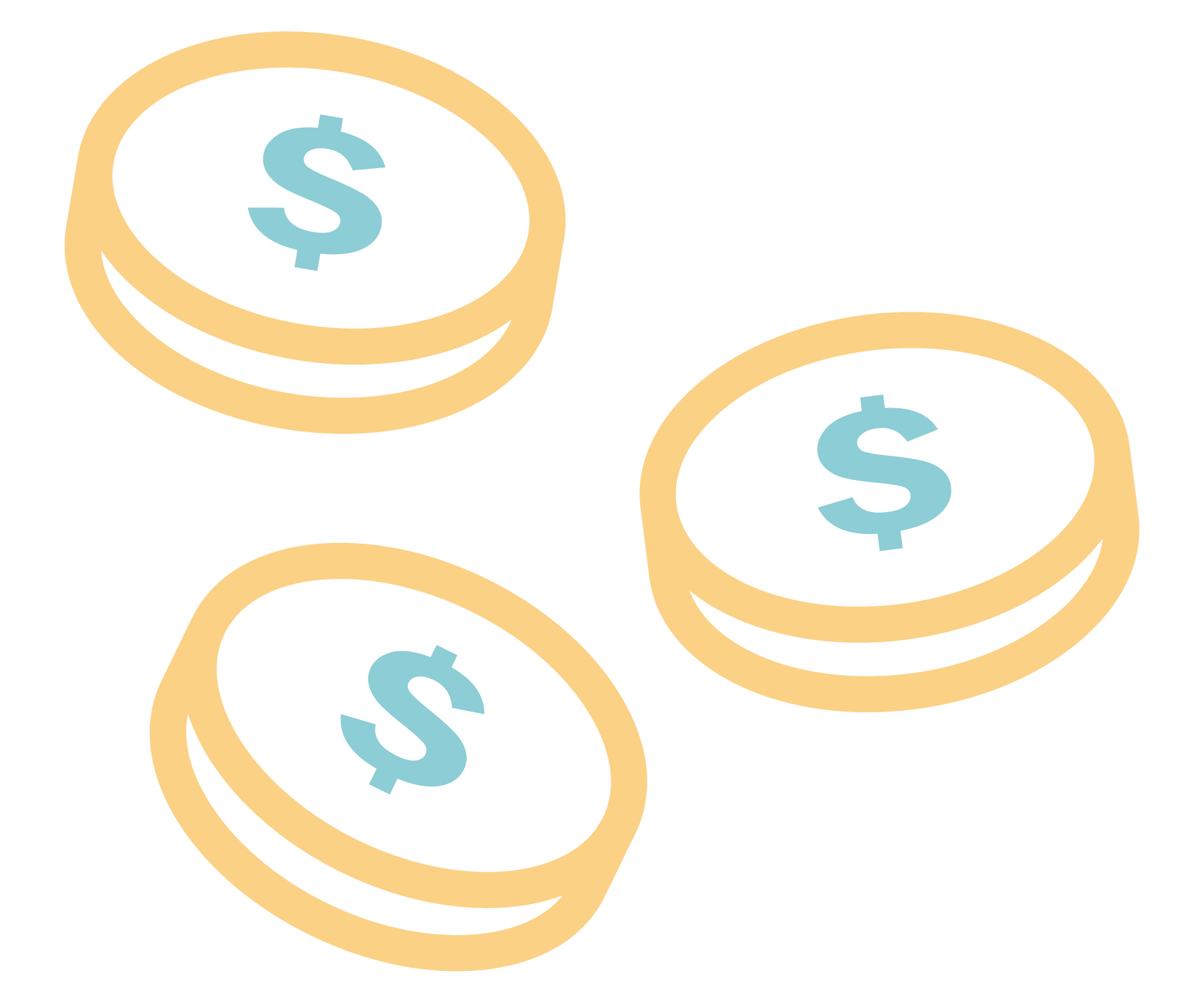 Icon of coins