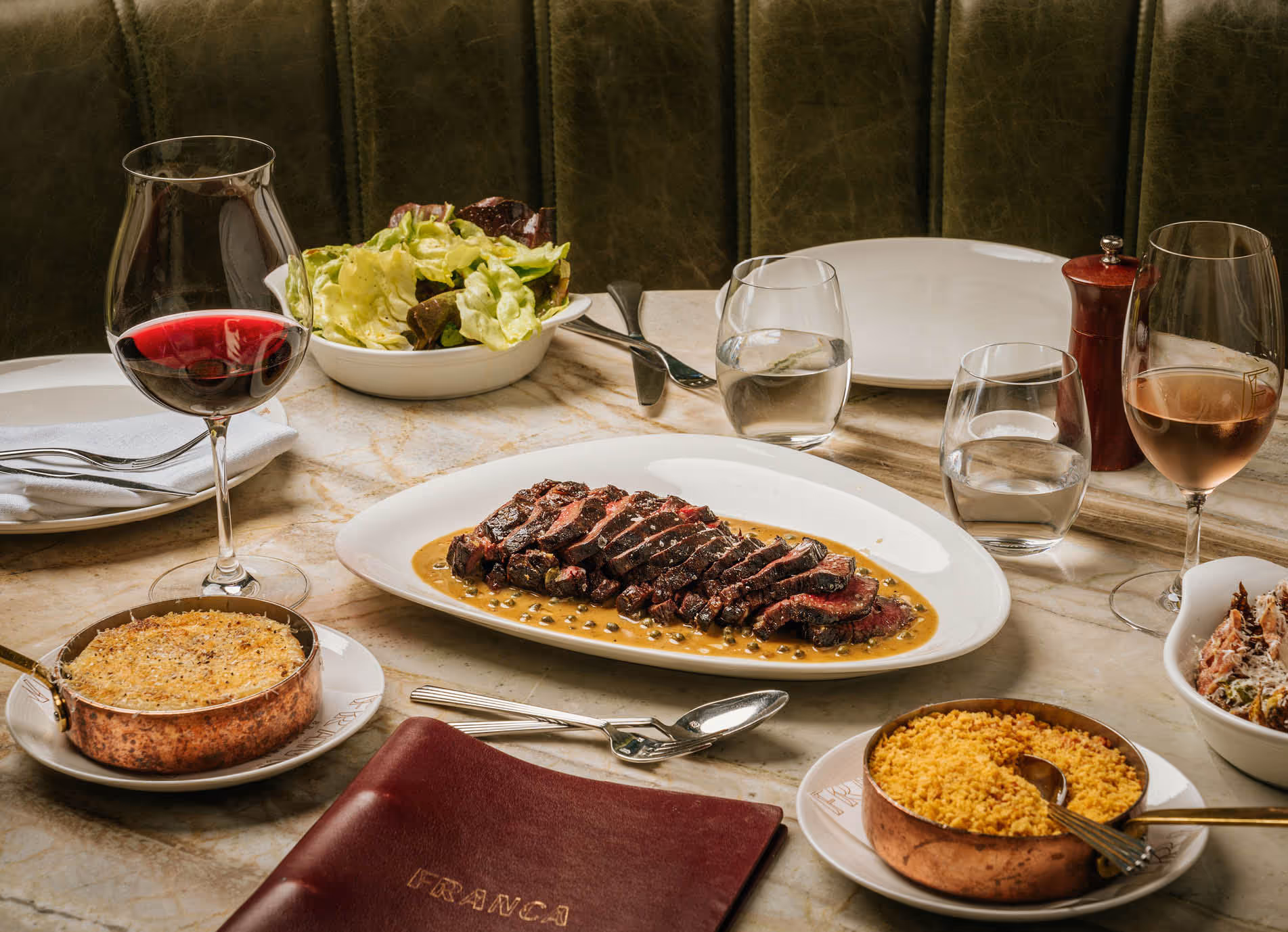 Franca Menu DIsplay