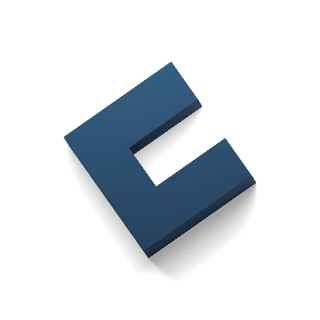 A black background with the letter c in the middle.