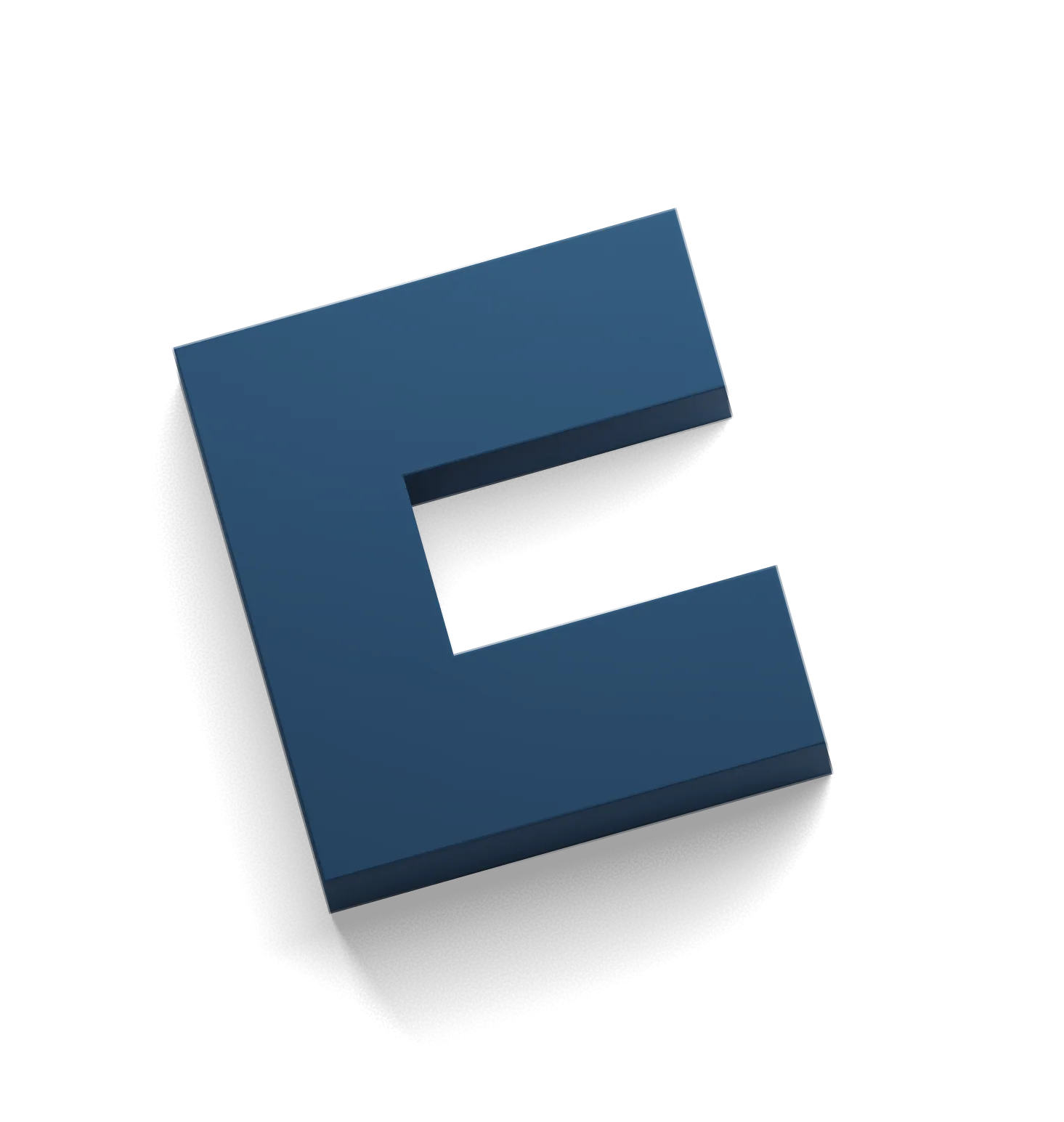 A black background with the letter c in the middle.