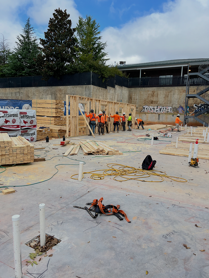 A couple of men standing next to each other.