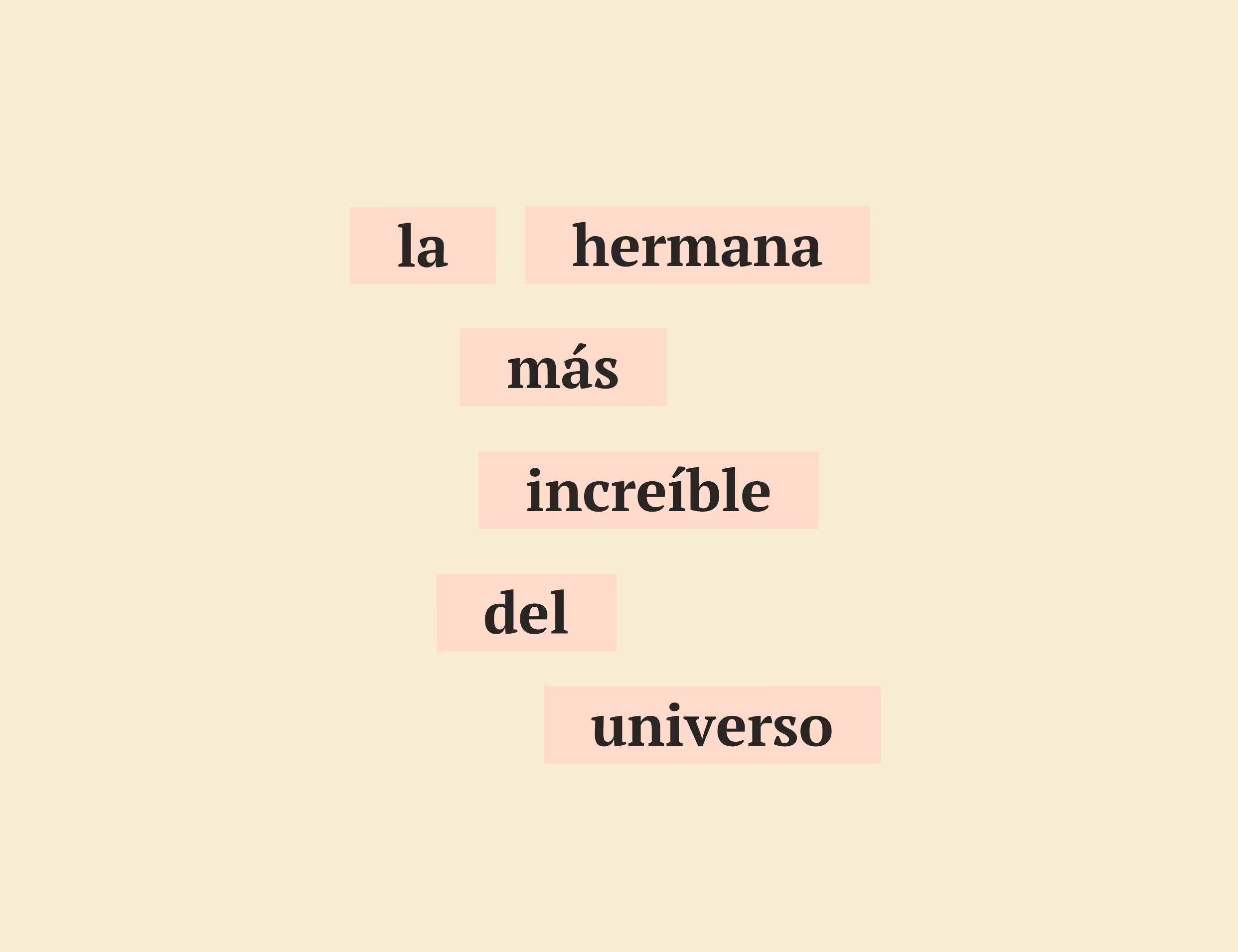 Detalle de las etiquetas del proyecto Seré breve de Carlota Carrillo