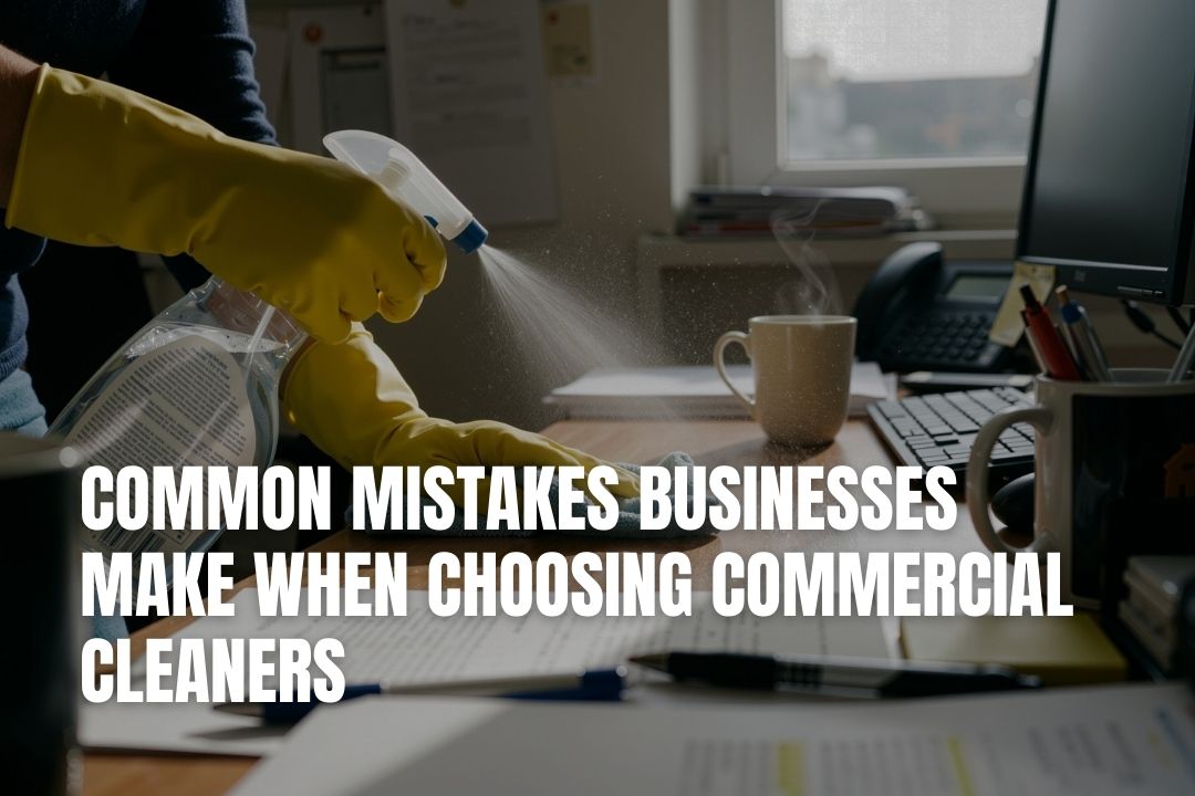 Common Mistakes Businesses Make When Choosing Commercial Cleaners