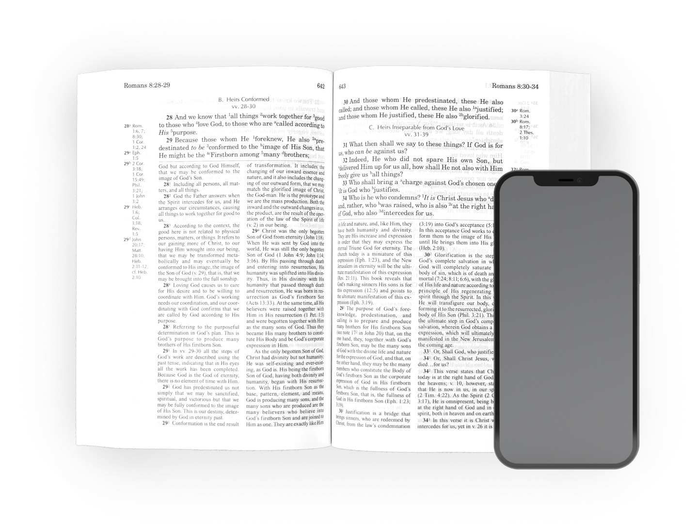 Bible and iPhone