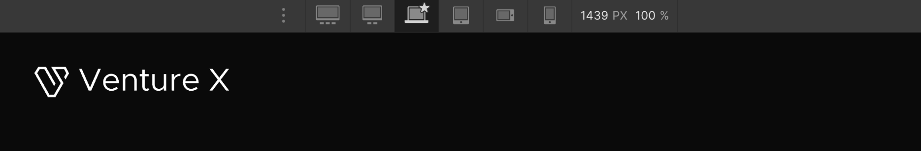 Responsive Design - Venture X Webflow Template