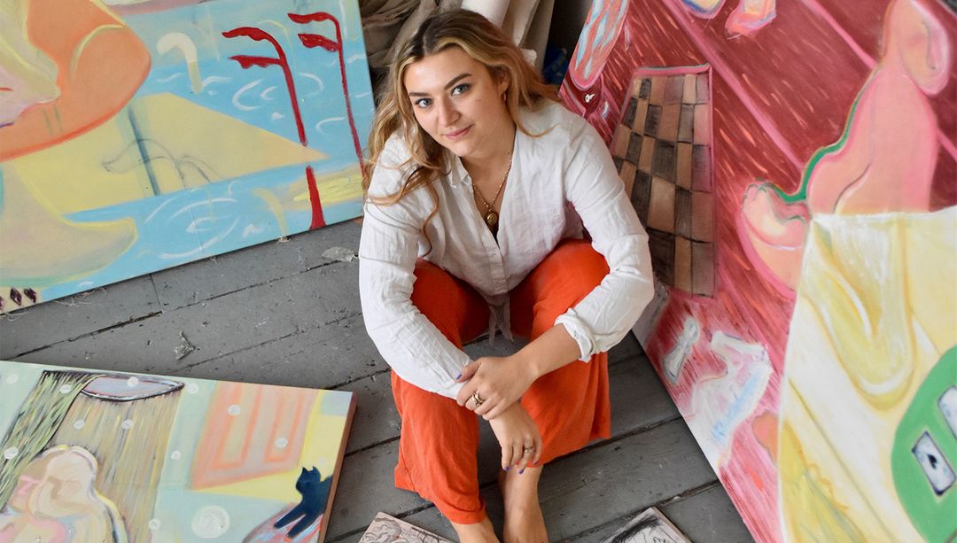 Lisa Modiano In The Studio With Pippa El-Kadhi Brown