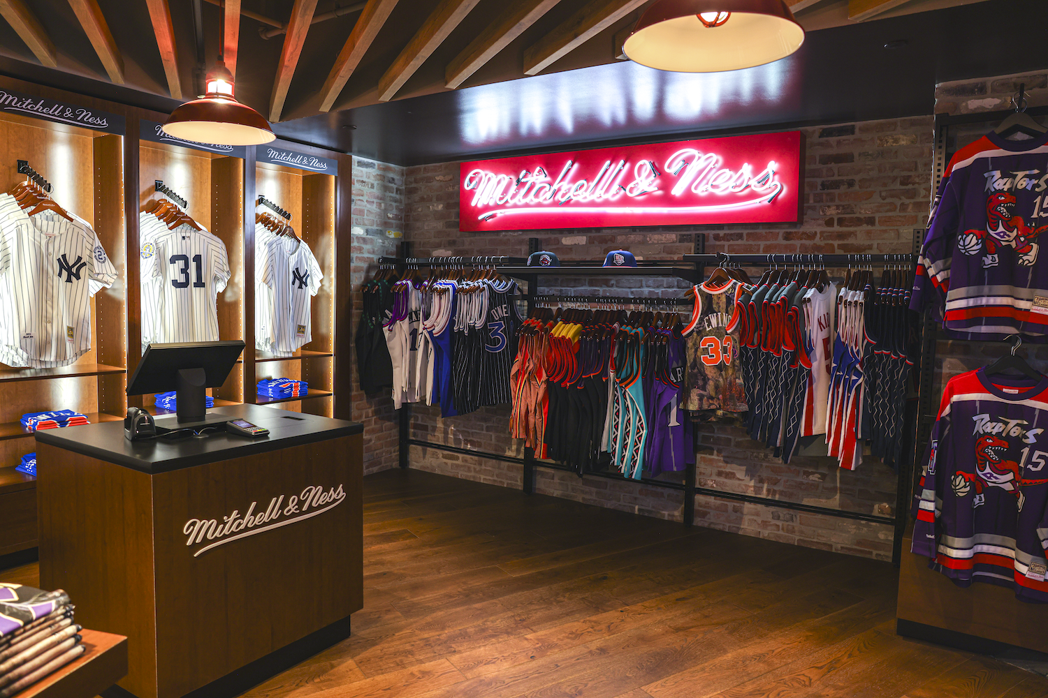 Mitchell and Ness zone