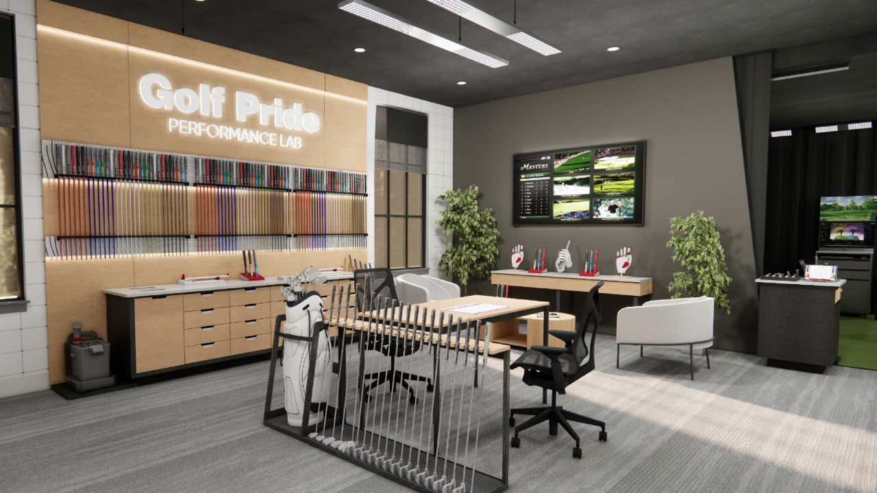 Design rendering of the Golf Pride Performance Lab at the Global Innovation Center