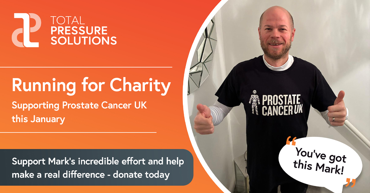 Total Pressure Solution Blog Post - Running for a Reason: Supporting Prostate Cancer UK This January