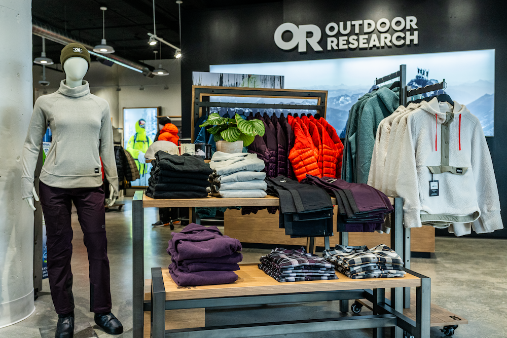 Inside the Outdoor Research Seattle Flagship