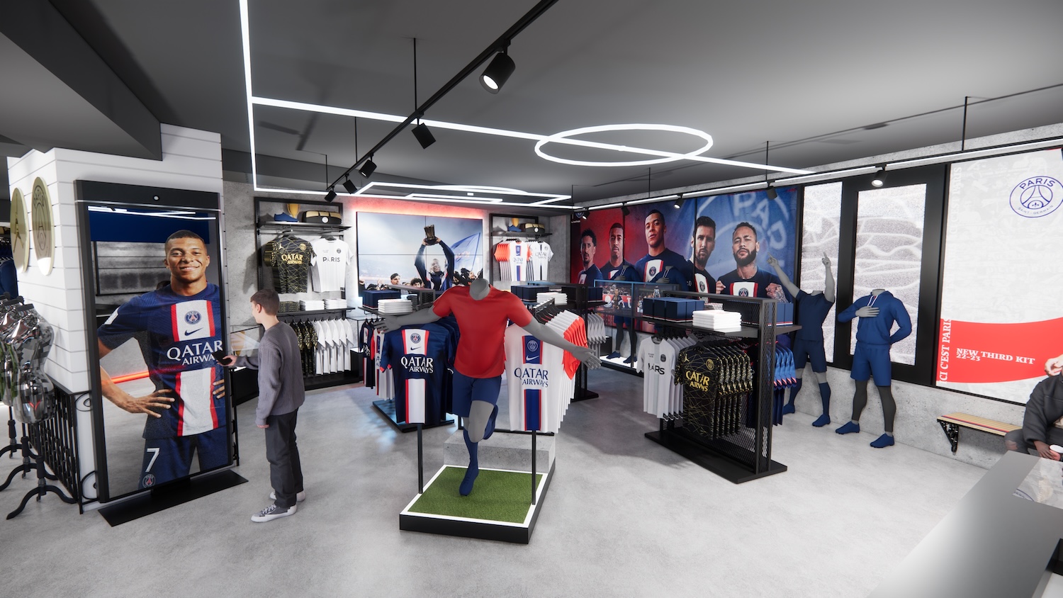 Lotus United wins Outstanding Merit Award for PSG Megastore Design