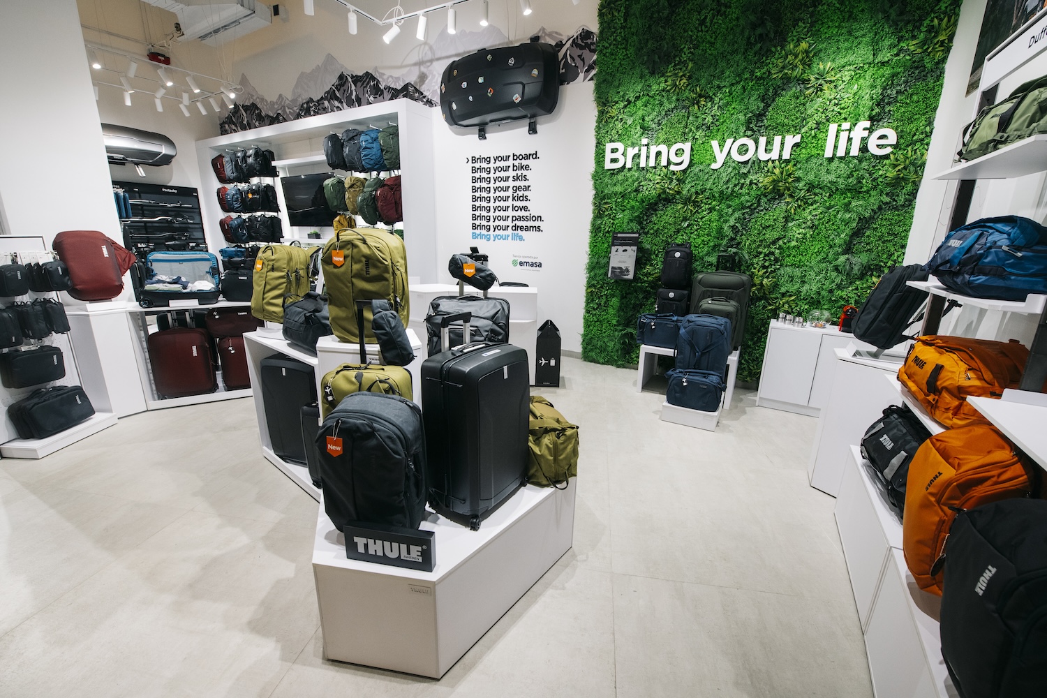 The Thule store in Santiago.