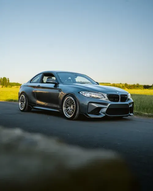 2Forge AF1 Aero Forged Wheel on BMW M2 — grey, 18"