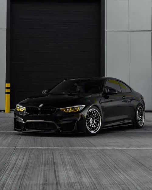 2Forge AF1 Aero Forged Wheel on BMW M4 build — side profile