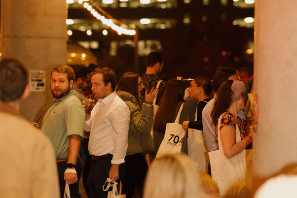 Launch party at Sycamore