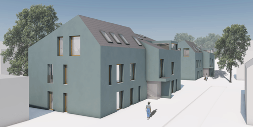 Neubau zwei Mehrfamilienhäuser - Mainz-Marienborn