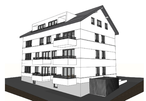 Neubau Wohnanlage 10 Wohneinheiten - Kelkheim
