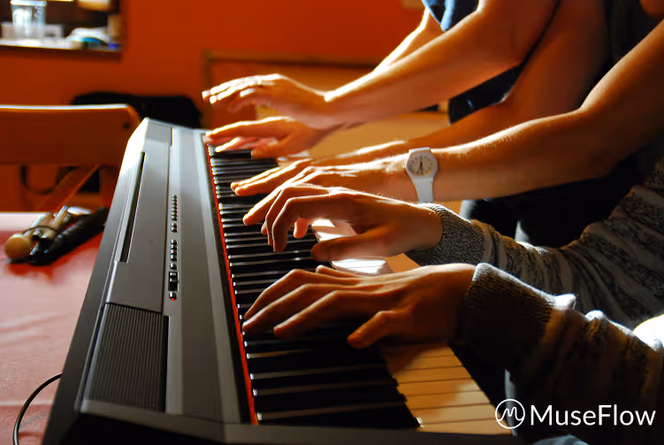 Regular, structured practice is the best when practicing with MuseFlow because it's fun and creative.