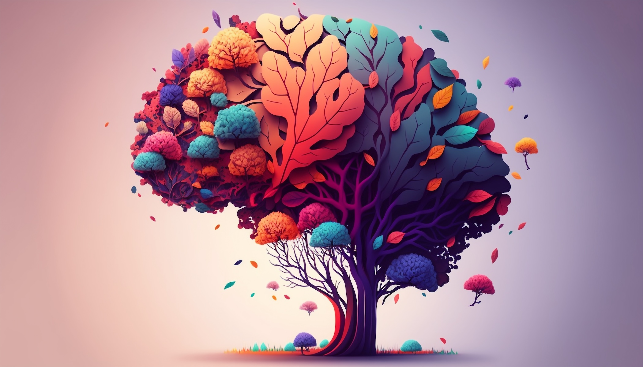 piano learning myths are denied with neuroplasticity, like a growing tree