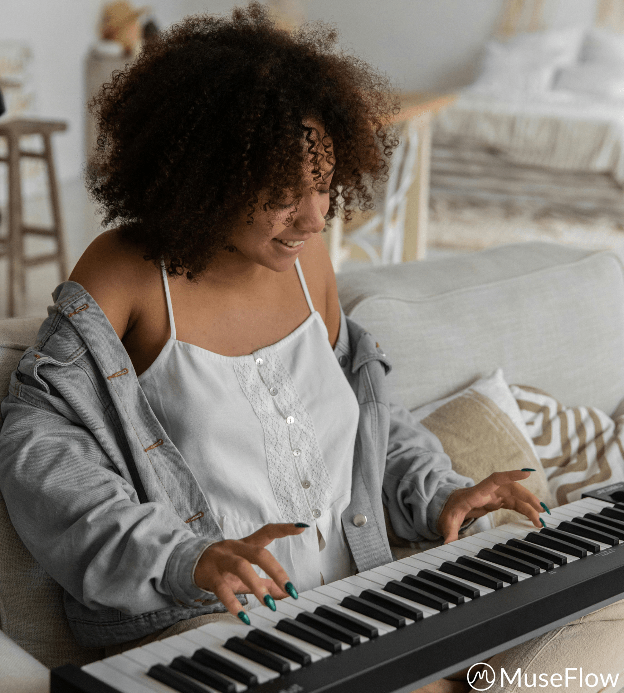 MuseFlow makes learning piano fun by using Flow State.