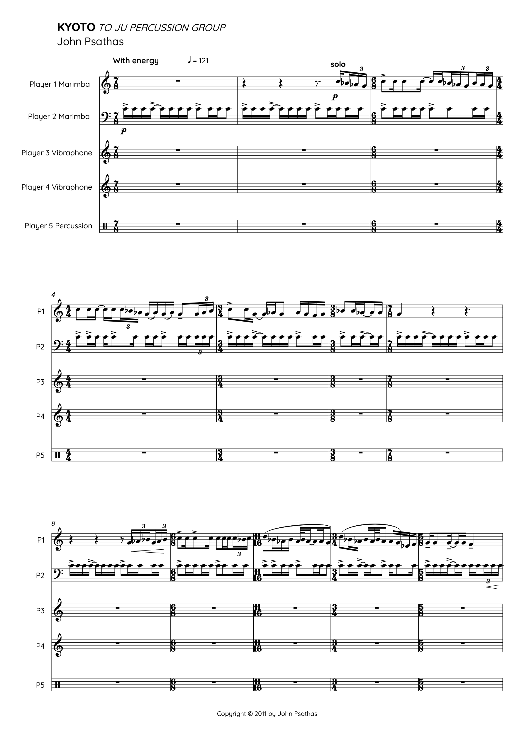 Kyoto Ultimate Ensemble Pack by John Psathas, image 2 of 8