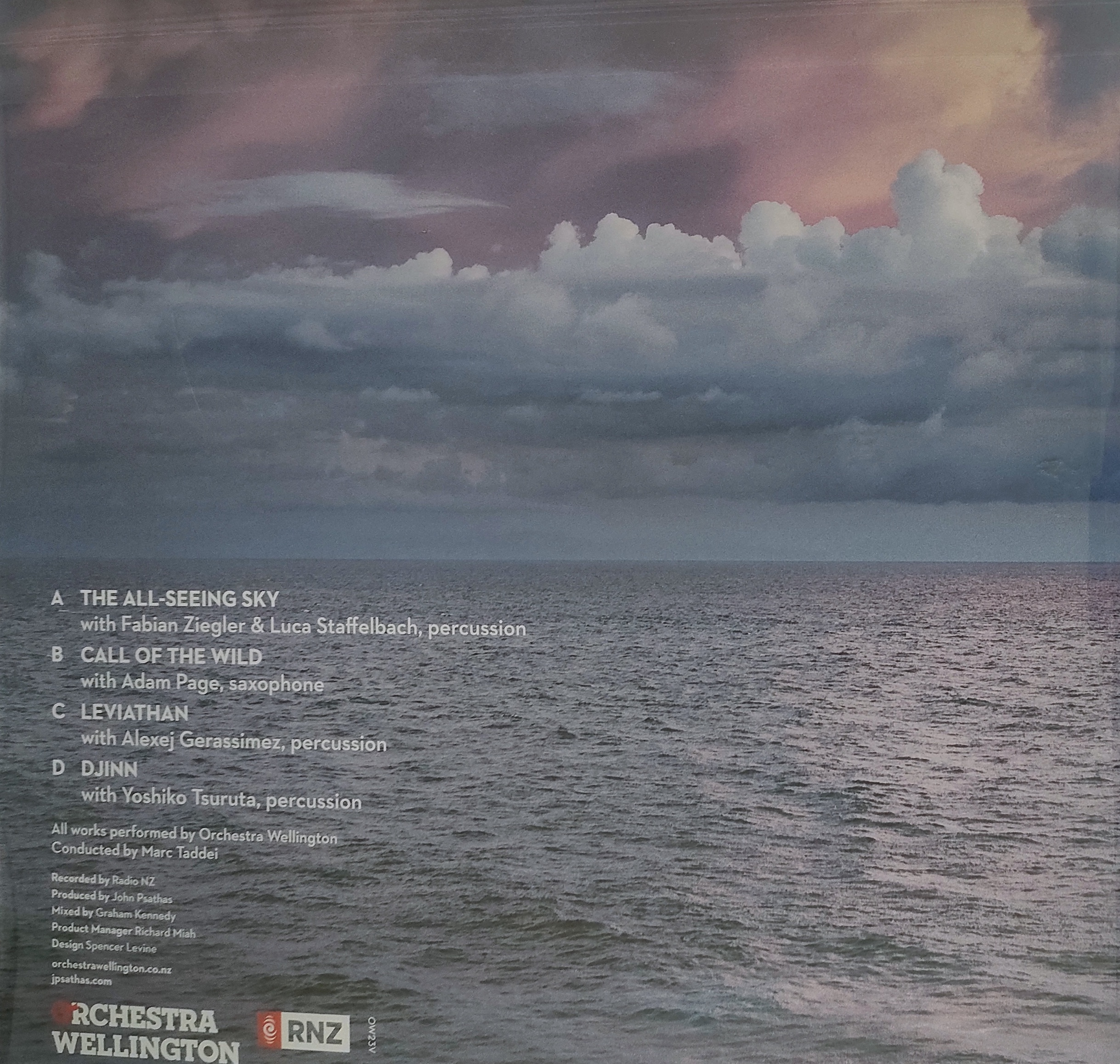 Leviathan (double vinyl) by John Psathas, image 1 of 2