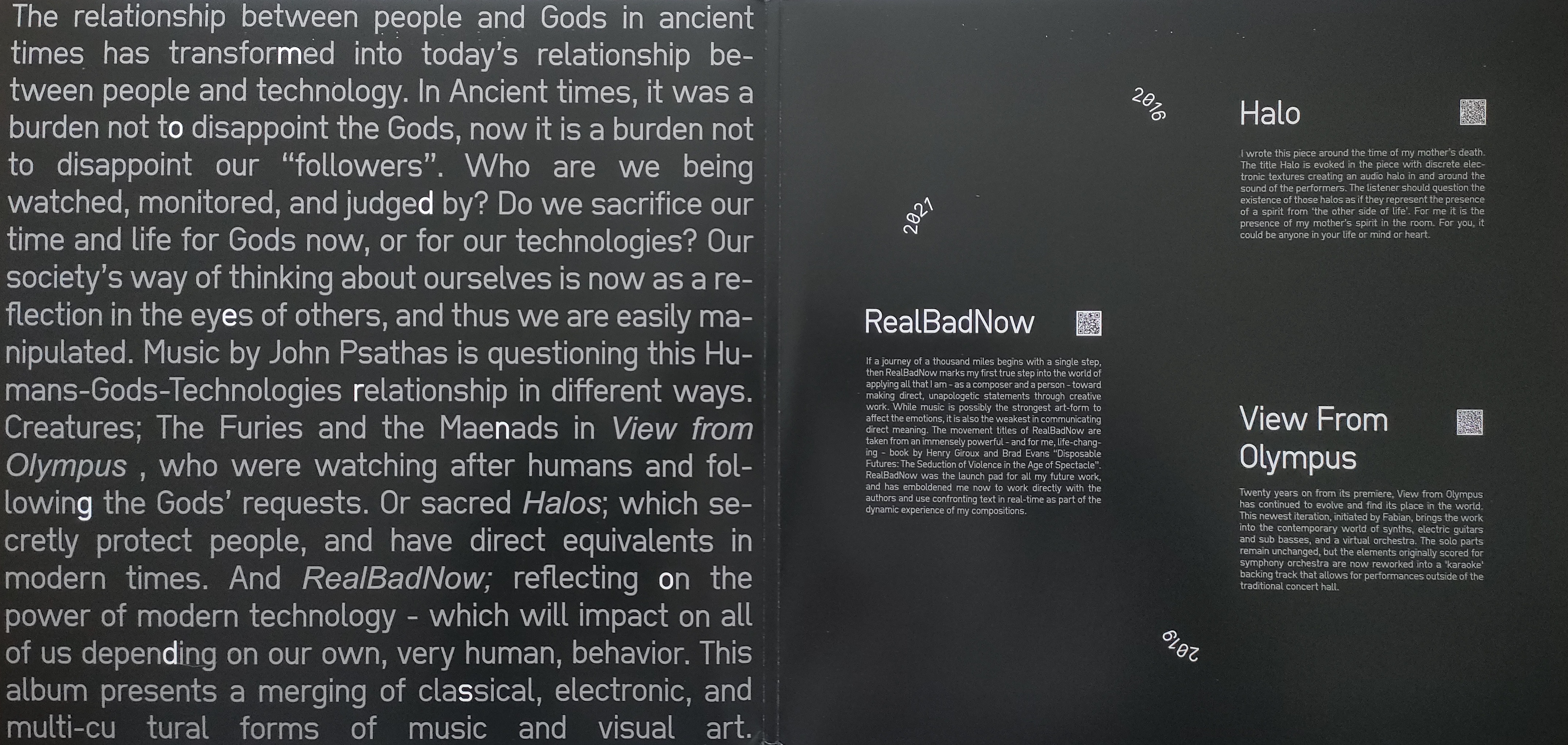 Modern Gods (vinyl) by John Psathas, image 2 of 9