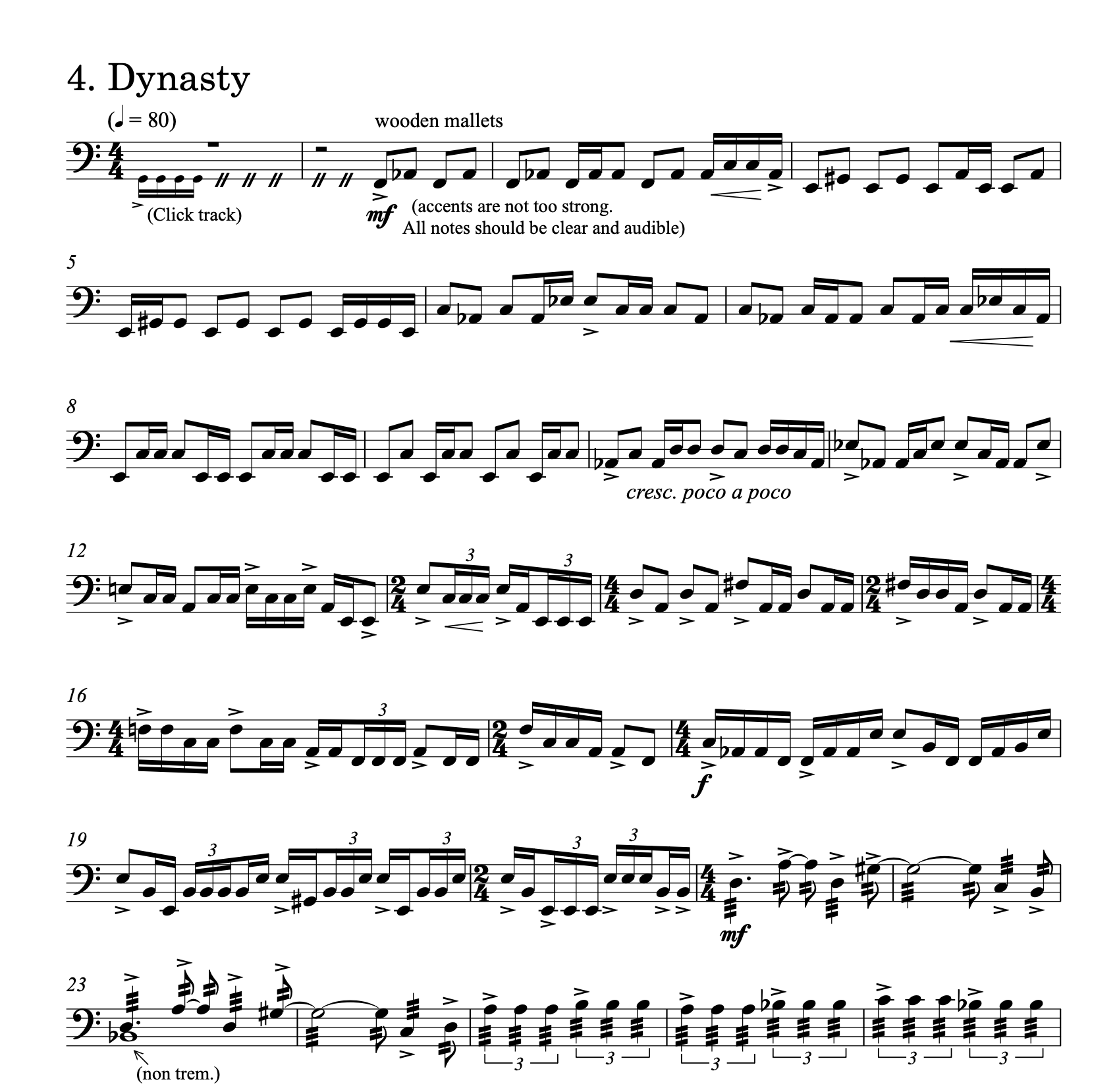Sphinx (for solo timpani and audio) Ultimate Rehearsal and Performance Pack by John Psathas, image 6 of 8