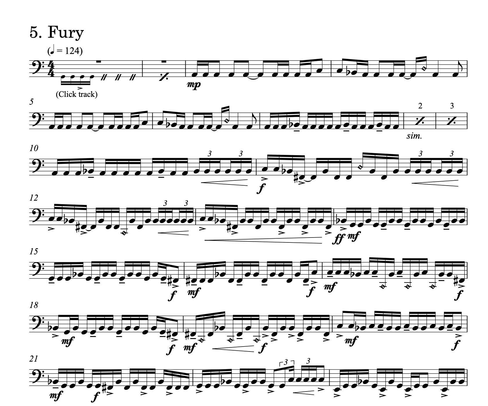 Sphinx (for solo timpani and audio) Ultimate Rehearsal and Performance Pack by John Psathas, image 7 of 8