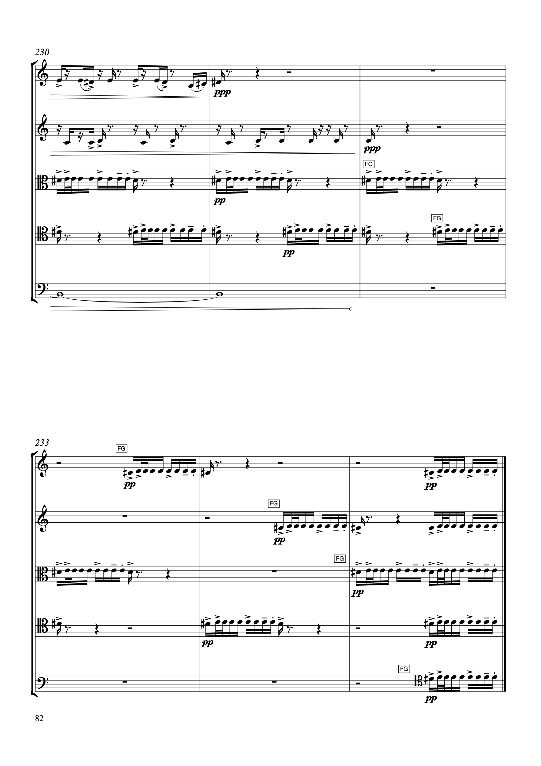 The Jagged Stone (string quintet for two violins, viola, two cellos) by John Psathas, image 7 of 7
