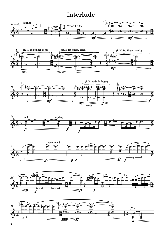 Zahara Duo by John Psathas, image 3 of 4