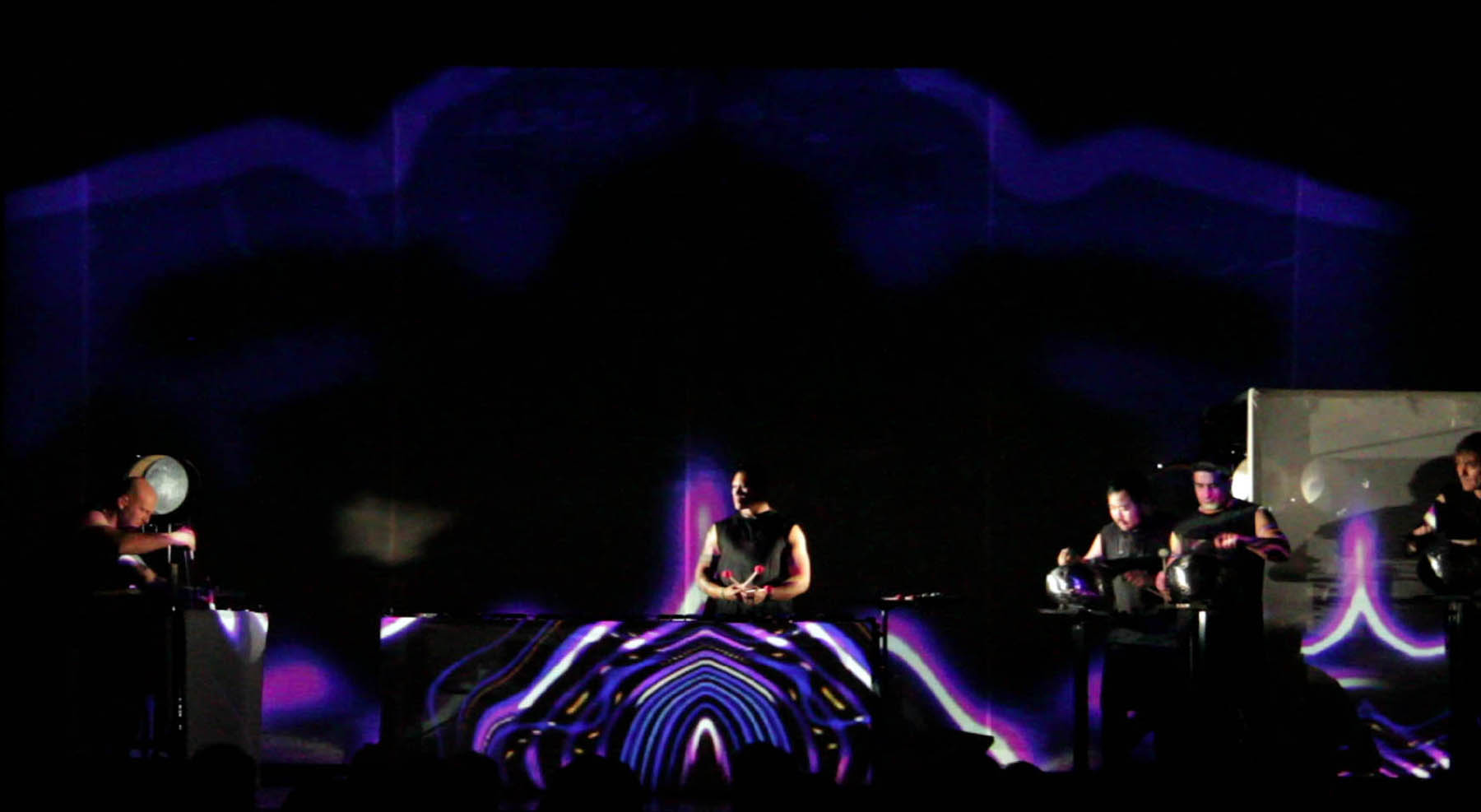 Between Zero and One (live show, percussion sextet, audio track, video) with Jack Hooker by John Psathas, image 3 of 23