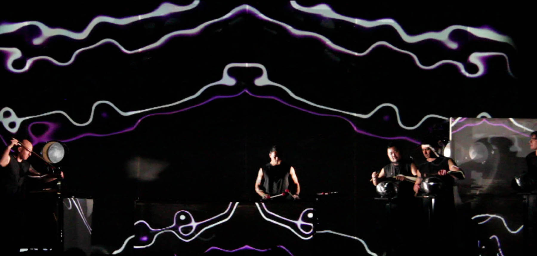 Between Zero and One (live show, percussion sextet, audio track, video) with Jack Hooker by John Psathas, image 4 of 23