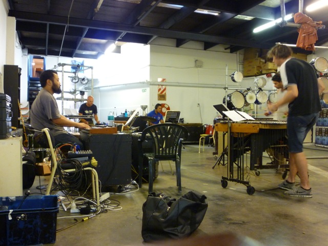 Between Zero and One (live show, percussion sextet, audio track, video) with Jack Hooker by John Psathas, image 15 of 23
