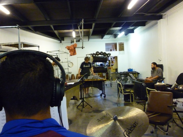 Between Zero and One (live show, percussion sextet, audio track, video) with Jack Hooker by John Psathas, image 17 of 23